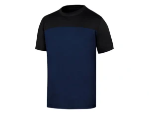 T-shirt de algodao deltaplus cor azul marinho