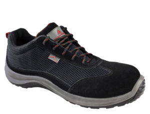 Sapatos de seguranca deltaplus de pele preto - ASTI S1PS SR