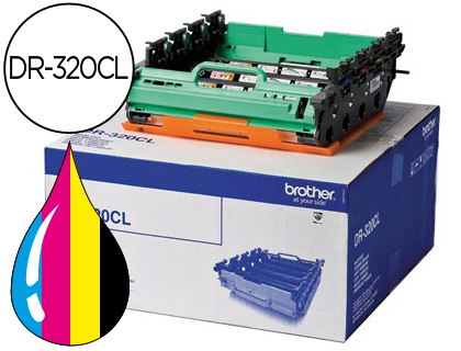 Tambor brother dr-320cl -25,000pag hl-4140cn hl-4150cdn hl-4570cdw dcp-9055cdn dcp-9270cdw