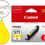 Tinteiro canon cli-571xl amarelo pixma mg6852 / ts6050 / ts 8050