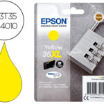 Tinteiro epson 35xl t3594 pro wf-4720dwf / 4725dwf / 4730dtwf / 4740dtwf amarelo alta capacidade 1900 pag