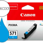 Tinteiro canon cli 571 pixma ts5051 / ts6050 / ts8051 / ts9050 / cian 173 paginas