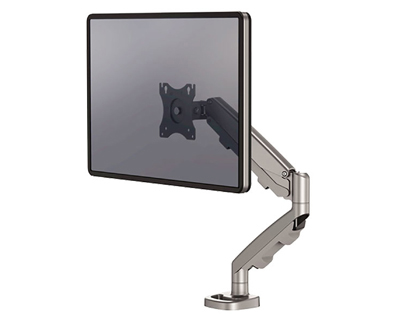 Braço para monitor fellowes serie eppa ajustavel altura 1 visor normativa vesa ate 10 kg prata
