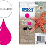 Tinteiro epson 603xl xp-2100 / 2105 / 3100 / 4100 / wf-2810 / 2830 / 2835 / 2850 magenta 350 paginas