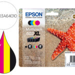 Tinteiro epson 603xl xp-2100 / 2105 / 3100 / 4100 / wf-2810 / 2830 / 2835 / 2850 multipack 4 cores preto