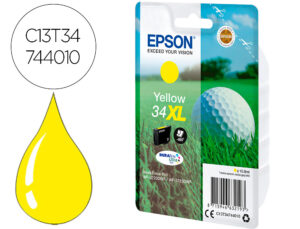 Tinteiro epson singlepack amarelo 34xl durabrite ultra ink