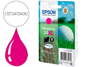 Tinteiro epson singlepack magenta 34xl durabrite ultra ink