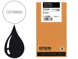 Tinteiro epson t9131 photo preto ink 200ml