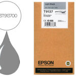 Tinteiro epson t9137 light preto ink 200ml