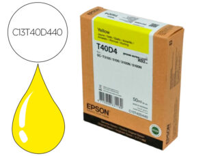Tinteiro epson ultrachrome xd2 amarelo t40d440 sc-t3100 / sc-t5100 50 ml