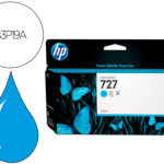 Tinteiro hp designjet t920/t1500 n 727 cian alta/1000 paginas