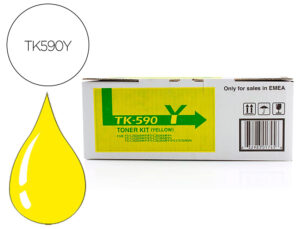 Toner kyocera -mita amarelo tk590y