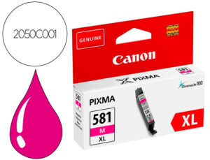 Tinteiro canon pixma cli-581xl magenta