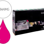Toner laser lexmark c734 magenta 6000 paginas