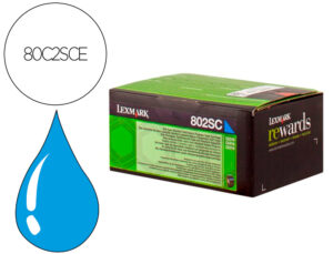 Toner laser lexmark 80c2sce cian 2000 paginas