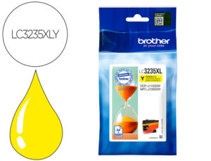 Tinteiro brother lc3235xly dcp-j1100dw / mfc-j1300dw amarelo 5000 paginas
