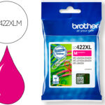 Tinteiro brother lc-422xlm magenta mfc-j5340dw / mfc-j5740dw / mfc-j6540dw / mfc-j6940dw 1500 paginas