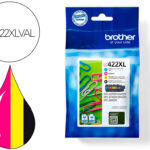 Tinteiro brother lc-422xlval mfc-j5340dw / mfc-j5740dw / mfc-j6540dw / mfc-j6940dw 3000 paginas preto 1500 paginas cores