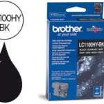 Tinteiro brother lc-1100hybk preto alta capacidade