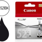 Tinteiro canon cli-521bk pretopixma mp620/630/980 ip3600/4600