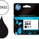 Tinteiro hp 364 preto photosmart premium - c309a / series c5300 / c6300 / b8500 / d5400 -250pag