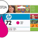 Tinteiro hp 72 magenta foto designjet t610/1100 130ml