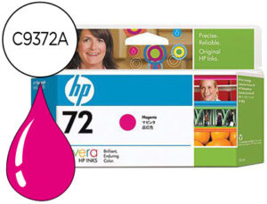 Tinteiro hp 72 magenta foto designjet t610/1100 130ml
