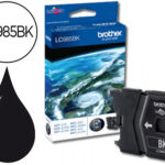 Tinteiro brother lc-985bk preto dcp-j125/dcp-j315w mfc-j265w/mfc-j410/mfc-j415w