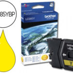 Tinteiro brother lc-985e amarelo dcp-j125/dcp-j315w mfc-j265w/mfc-j410/mfc-j415w