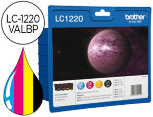 Tinteiro brother mfc-j430w dcp-j725w/j925w pack 4 cores