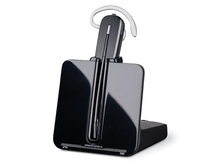 Auricular plantronics sem fios cs 540 e descongestionador hl 10 monoaural dect