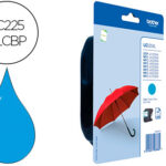 Tinteiro brother lc-225xlcbp mfc-j 4420 dw / mfc-j 5620 dw cian alta capacidade 1200 pag