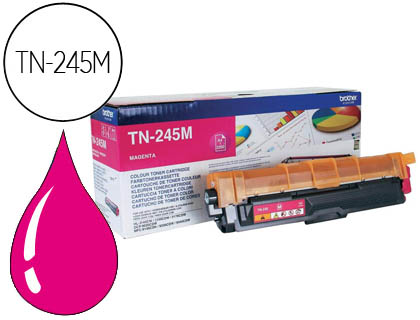 Toner brother tn-245m hl3140cw/3150cdw/3170cdw dcp9020cdw mfc9140cdn/9330cdw/9340cdw magenta -2200 pag