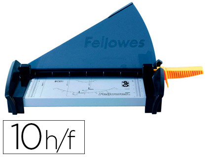 Cisalha fellowes fusion din a4 de alavanca ate 10 folhas 80 gr