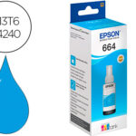 Tinta epson t6642 et2500/2550/14000/l475/565/575 expression et-2550/2550 workforce et4500 cian garrafa 70 ml 6500 pag