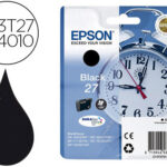 Tinteiro epson 27 wf 3620 / 3640 / 7110 / 7610 / 7620 preto 350 pag