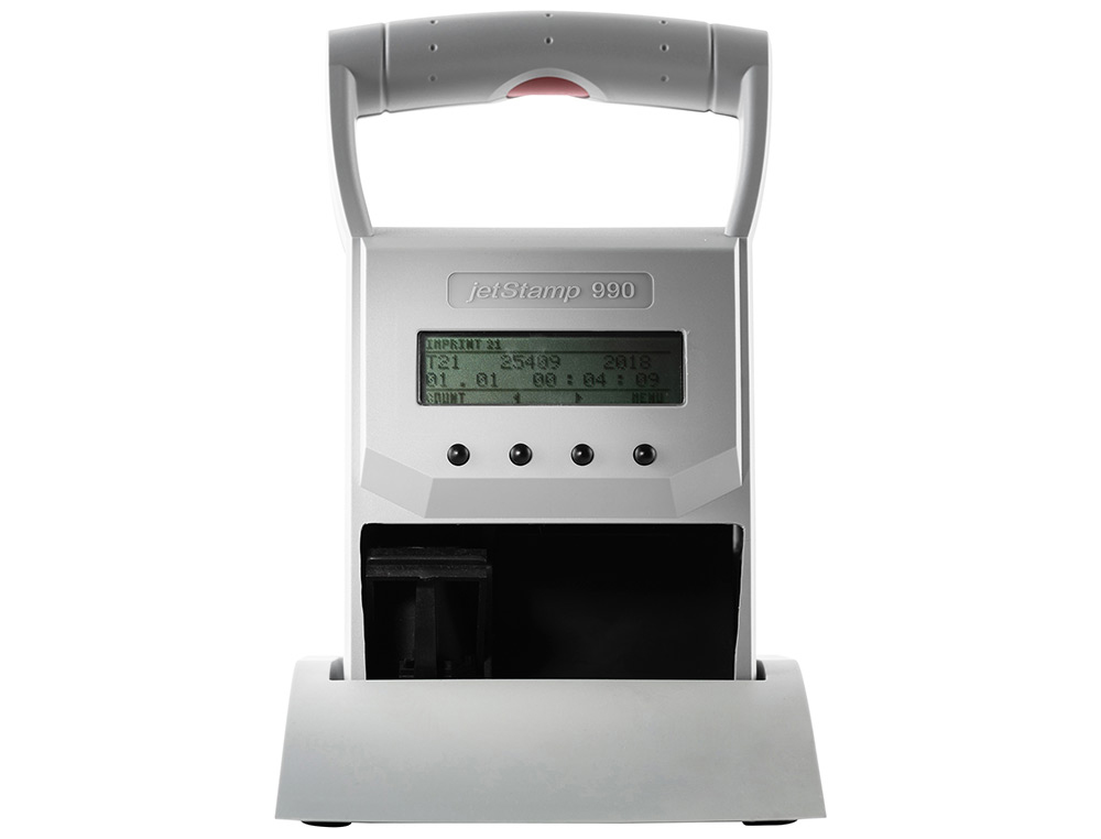 IMPRESSORA CODIFICADORA REINER PORTATIL INKJET PARA TEXTOS CODIGOS DE BARRAS LOGOS AREA IMPRESSAO 42X3,2 MM