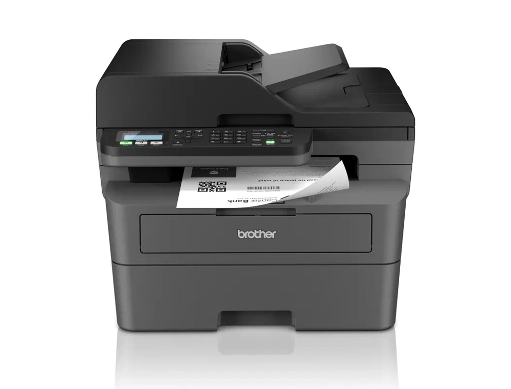 Multifuncoes brother mfcl2800dw laser monocromo din a4 32ppm wifi impressora scanner copiadora fax bandeja 250 folhas