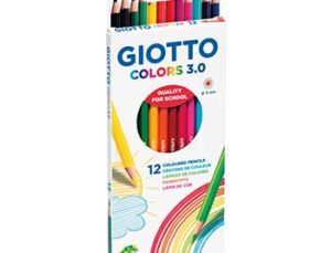 lápis de cor giotto de 12 unidades
