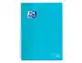 Caderno espiral oxford ebook 1 capaextradura din a4+ 80 folhas quadricula 5 mm com margem bebe touch