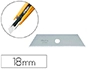 Recarga lamina para x-ato olfa largura 18 mm blister de 5 unidades