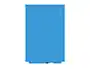 Quadro branco rocada lacado branco quadro magnético modular lacado sem moldura cor azul 75x115 cm