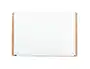 Quadro branco rocada magnético lacado carvalho 100x150 cm
