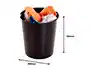 Cesto plastico archivo 2000 cor preto capacidadee 16 litros 290x310 mm