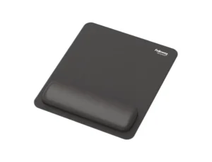 Tapete para rato fellowes com apoio de pulsos breyta preto 250x210x25 mm