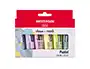 Pintura acrílica amsterdam 20 ml caixa de 6 cores pastel