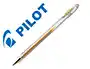 Boligrafo pilot g1 tinta gel oro