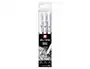 Marcador roller sakura gelly basic branco estojo de 3 unidades