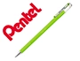 Roller gel pentel k110 mattehop cor verde amarelo ponta de 1 mm