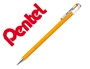 Roller gel pentel k110 mattehop cor amarelo laranja ponta de 1 mm